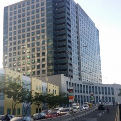 Net Plaza as seen from the ascending path to Kalayaan bridge.